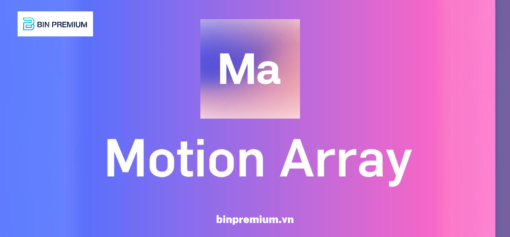 Tài khoản Motion Array giá rẻ